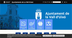 Desktop Screenshot of lavallduixo.es