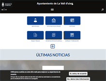 Tablet Screenshot of lavallduixo.es